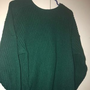 Vintage dark green sweater